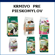 krmivo pre pieskomylov